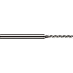 Harvey Tool - 3/32" Diam, 1-1/8" LOC, 3 Flute Solid Carbide Ball End Mill - Exact Industrial Supply