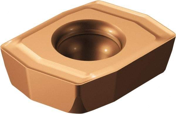 Sandvik Coromant - 88001C GR Grade 1044 Carbide Indexable Drill Insert - TiAlN Finish, Rectangle, 4.8mm Inscribed Circle - Eagle Tool & Supply