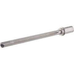 Iscar - 475mm Max Drill Depth, 25xD, 18mm Diam, Indexable Insert Drill - 1 Insert, 25mm Shank Diam, Weldon Flat Shank - Eagle Tool & Supply