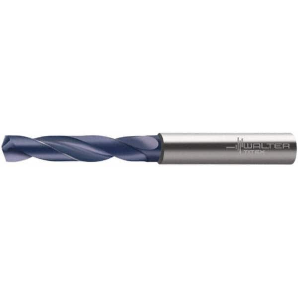 Walter-Titex - 4mm 140° Spiral Flute Solid Carbide Screw Machine Drill Bit - Eagle Tool & Supply