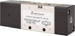 PRO-SOURCE - Specialty Air Valves Valve Type: 5-Way, 3 Position Actuator Type: Pneumatic Double Acting - Eagle Tool & Supply