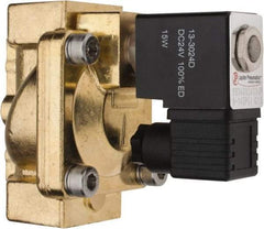 PRO-SOURCE - 3/4", 2/2 Way Stacking Solenoid Valve - 24 VDC, 12 CV Rate, 4.98" High x 3.78" Long - Eagle Tool & Supply