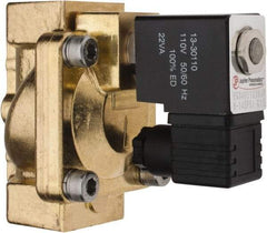 PRO-SOURCE - 3/4", 2/2 Way Stacking Solenoid Valve - 110 VAC, 12 CV Rate, 4.98" High x 3.78" Long - Eagle Tool & Supply