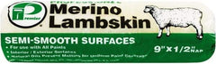 Premier Paint Roller - 1/2" Nap, 9" Wide Paint Roller Cover - Semi-Rough Texture, Lambskin - Eagle Tool & Supply