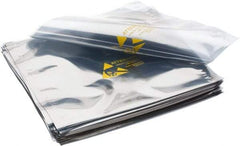 Value Collection - 8" Long x 8" Wide, 3 mil Thick, Clear Metalized Static Shield Bag - Metal-In - Eagle Tool & Supply