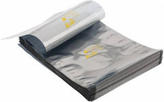 Value Collection - 12" Long x 8" Wide, 3 mil Thick, Clear Metalized Static Shield Bag - Metal-In - Eagle Tool & Supply