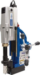 Hougen - 2" Travel, Portable Magnetic Drill Press - 250 & 450 RPM, 9 Amps, 1.5 hp, 1035 Watts - Eagle Tool & Supply