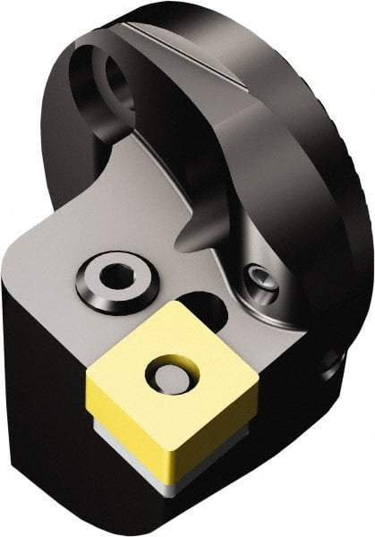 Sandvik Coromant - Right Hand Cut, Size 40, CNMG 120408 Insert Compatiblity, Internal Modular Turning & Profiling Cutting Unit Head - 27mm Ctr to Cutting Edge, 35mm Head Length, Through Coolant, Series T-Max P - Eagle Tool & Supply