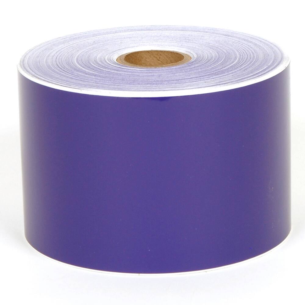 Cobra Systems - Labels, Ribbons & Tapes; Type: Vinyl Tape ; Color: Purple ; For Use With: VNM4PRO ; Width (Inch): 3 ; Length (Feet): 150 ; Material: Vinyl - Exact Industrial Supply