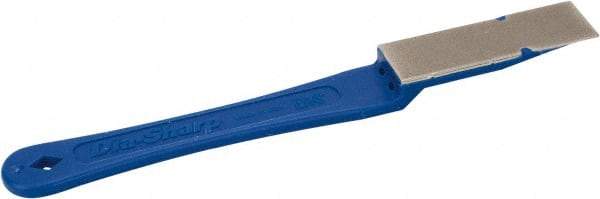 DMT - 7" Long x 3/4" Wide x 0.38" Thick, Diam ond Sharpening Stone - Rectangle, Coarse Grade - Eagle Tool & Supply
