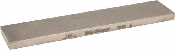 DMT - 4" Long x 0.88" Wide x 0.19" Thick, Diam ond Sharpening Stone - Rectangle, Fine Grade - Eagle Tool & Supply