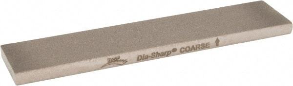 DMT - 4" Long x 0.88" Wide x 0.19" Thick, Diam ond Sharpening Stone - Rectangle, Coarse Grade - Eagle Tool & Supply