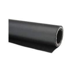 Made in USA - 48" Wide, Polyester-Reinforced Neoprene Rubber Foam Sheet - 50 to 60 Durometer, Black, -20 to 180°F, 1,000 psi Tensile Strength, Cut-to-Length - Eagle Tool & Supply