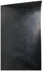 Made in USA - 48" Wide, Polyester-Reinforced Neoprene Rubber Foam Sheet - 50 to 60 Durometer, Black, -20 to 180°F, 1,000 psi Tensile Strength, Cut-to-Length - Eagle Tool & Supply
