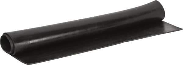 Value Collection - 36" Long, 36" Wide, Neoprene Rubber Foam Sheet - 15 to 25 Durometer, Black, -60 to 180°F, 450 psi Tensile Strength, Stock Length - Eagle Tool & Supply