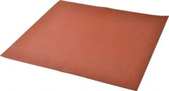 Made in USA - 12" Long, 12" Wide, Silicone Rubber Foam Sheet - 50 to 60 Durometer, Red, -60 to 500°F, 650 psi Tensile Strength, Stock Length - Eagle Tool & Supply