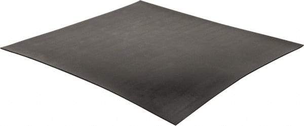 Made in USA - 12" Long, 12" Wide, Viton Rubber Foam Sheet - 70 to 80 Durometer, Black, -20 to 400°F, 1,500 psi Tensile Strength, Stock Length - Eagle Tool & Supply