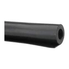Made in USA - 36" Wide, Vinyl Rubber Foam Sheet - 60 to 70 Durometer, Black, 20 to 160°F, 1,000 psi Tensile Strength, Cut-to-Length - Eagle Tool & Supply