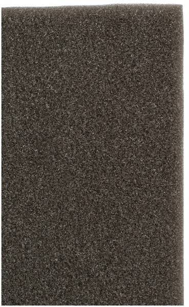 Made in USA - 54" Wide, Pyrell Polyurethane Foam Rubber Foam Sheet - Gray, -40 to 225°F, Plain Backing, Cut-to-Length - Eagle Tool & Supply