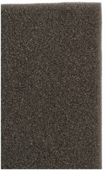 Made in USA - 54" Wide, Pyrell Polyurethane Foam Rubber Foam Sheet - Gray, -40 to 225°F, Plain Backing, Cut-to-Length - Eagle Tool & Supply