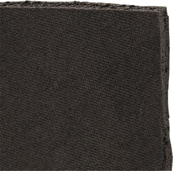 Made in USA - 36" Wide, Neoprene Foam Rubber Foam Sheet - 25 to 40 Durometer, Black, -40 to 150°F, Plain Backing, Cut-to-Length - Eagle Tool & Supply