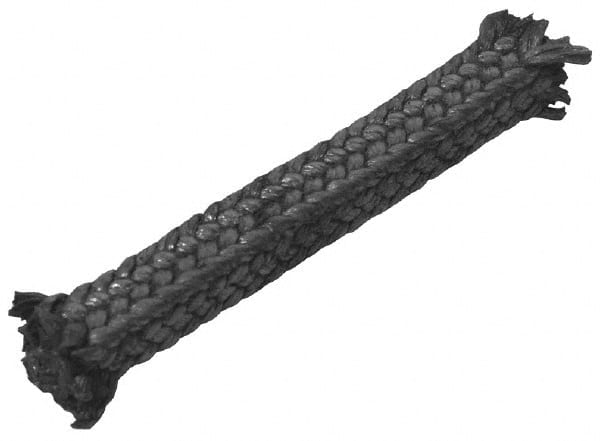 Made in USA - 1/8" x 65' Spool Length, Carbon Fiber Compression Packing - Eagle Tool & Supply