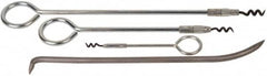 Made in USA - 4 Piece Rigid Shaft Packing Tool Set - Eagle Tool & Supply