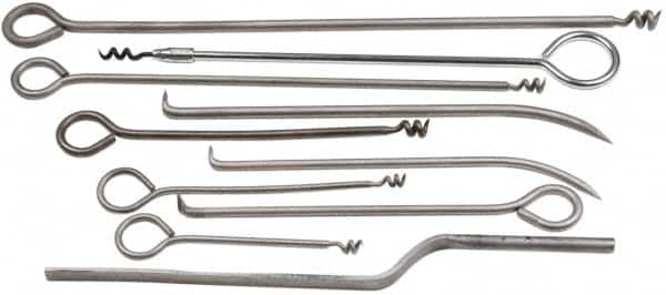 Made in USA - 10 Piece Rigid Shaft Packing Tool Set - Eagle Tool & Supply