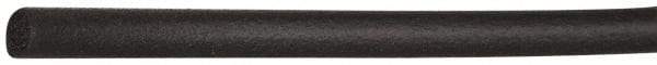 Made in USA - 100' Long, EPDM Foam Cord - 1/4" Diam, Black - Eagle Tool & Supply