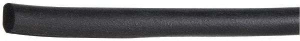 Made in USA - 100' Long, EPDM Foam Cord - 3/8" Diam, Black - Eagle Tool & Supply