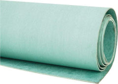 Made in USA - 60" Long x 30" Wide x 1/16" Thick, Aramid Sheet Gasketing - 1,450 Max psi, Green - Eagle Tool & Supply