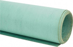 Made in USA - 60" Long x 60" Wide x 1/16" Thick, Aramid Sheet Gasketing - 1,450 Max psi, Green - Eagle Tool & Supply