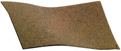 Made in USA - 36" Long x 36" Wide x 3/16" Thick, Cork Fiber Sheet Gasketing - Eagle Tool & Supply