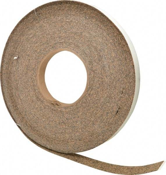 Made in USA - 3/4" Wide x 1/32" Thick, Adhesive Backed Gasketing Roll - 40 to 60 Durometer, 33 Lb per Cubic' Min Density - Eagle Tool & Supply