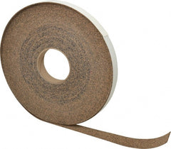 Made in USA - 1" Wide x 1/16" Thick, Adhesive Backed Gasketing Roll - Eagle Tool & Supply