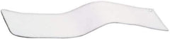 Made in USA - 54" Wide, Polyethylene Foam Rubber Foam Sheet - White, -110 to 180°F, Plain Backing, Cut-to-Length - Eagle Tool & Supply