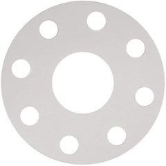 Made in USA - 2" Pipe, Flange Gasket - Gore-Tex GR, White, 1/16" Thick - Eagle Tool & Supply