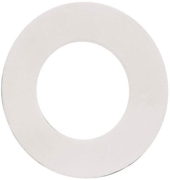Made in USA - 1-1/2" Pipe, Flange Gasket - Gore-Tex GR, White, 1/16" Thick - Eagle Tool & Supply