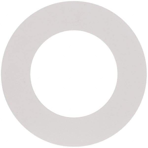 Made in USA - 2-1/2" Pipe, Flange Gasket - Gore-Tex GR, White, 1/16" Thick - Eagle Tool & Supply
