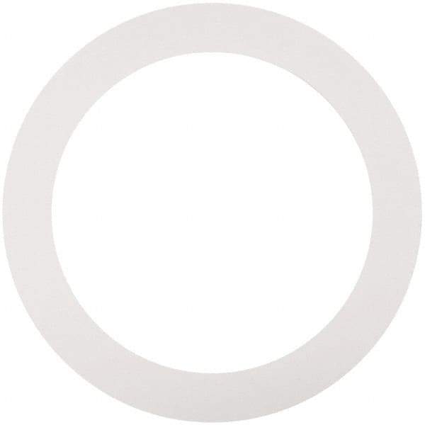 Made in USA - 6" Pipe, Flange Gasket - Gore-Tex GR, White, 1/16" Thick - Eagle Tool & Supply