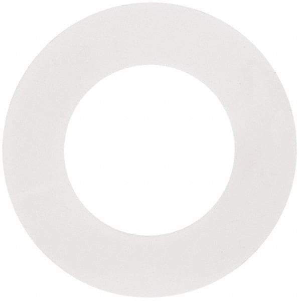 Made in USA - 2-1/2" Pipe, Flange Gasket - Gore-Tex GR, White, 1/16" Thick - Eagle Tool & Supply