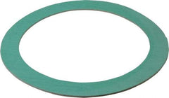 Made in USA - 8" Pipe, 8-5/8" ID x 11" OD Flange Gasket - Fiberglass/Aramid Fiber, Green/White, 1/8" Thick - Eagle Tool & Supply
