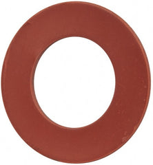 1-1/2″ Pipe, 1-29/32″ ID x 3-3/8″ OD Flange Gasket Red Rubber, Red, 1/8″ Thick