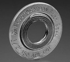 Value Collection - 10" Pipe, 11-5/16" ID x 14-1/4" OD Flange Gasket - Carbon Steel/Stainless Steel, 12-1/2" Flange Diam - Eagle Tool & Supply