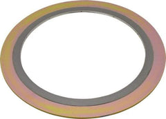 Value Collection - 8" Pipe, 9-3/16" ID x 12-1/8" OD Flange Gasket - Carbon Steel/Stainless Steel, 10-3/8" Flange Diam - Eagle Tool & Supply