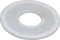 Made in USA - 1" Pipe, 1-1/32" ID x 2-5/8" OD Flange Gasket - PTFE, White, 3/32" Thick - Eagle Tool & Supply