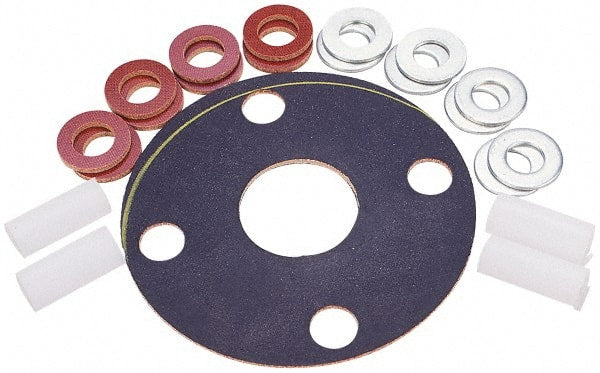 Made in USA - 12" Pipe, 12" ID x 19" OD Flange Gasket - Eagle Tool & Supply
