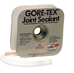 Value Collection - 15' Long x 1" Wide Gore Tex Joint Sealant - White, 2-1/2+" Approximate Flange Form Width - Eagle Tool & Supply