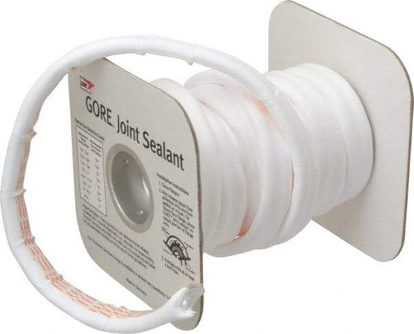 Value Collection - 15' Long x 3/4" Wide Gore Tex Joint Sealant - White, 2 to 2-1/2" Approximate Flange Form Width - Eagle Tool & Supply