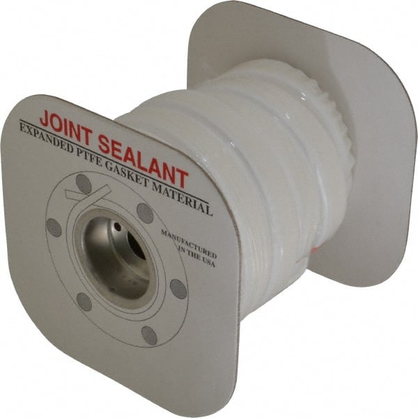 Made in USA - 20' Long x 3/4" Wide Economy PTFE Joint Sealant - Eagle Tool & Supply